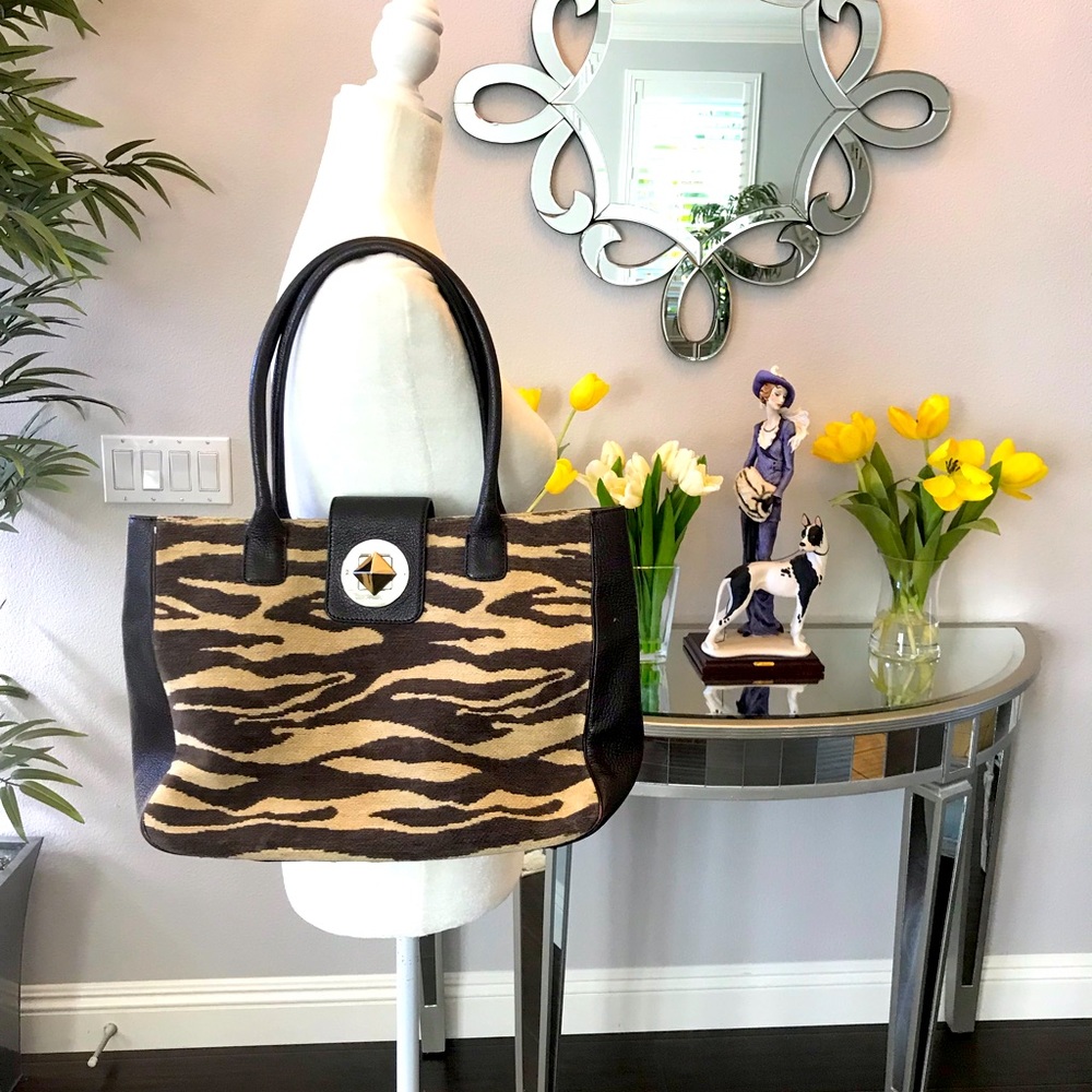 Kate Spade Large tote bag with gold turn lock